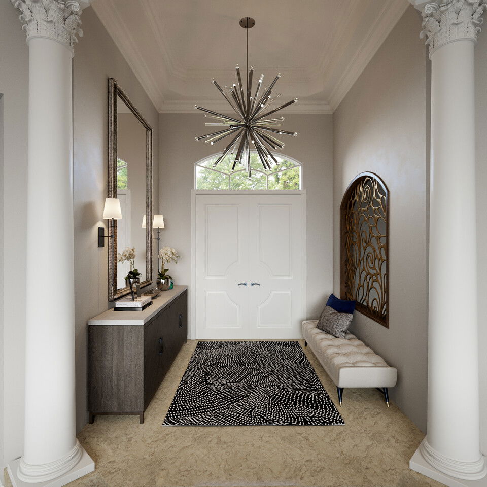 Contemporary Hallway Interior Design