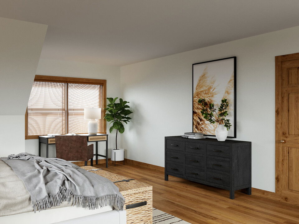 Online Designer Bedroom 3D Model 3