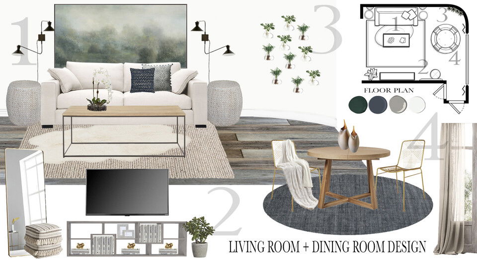 Diseño de interiores del dormitorio principal relajante Tera S. Moodboard 1 thumb