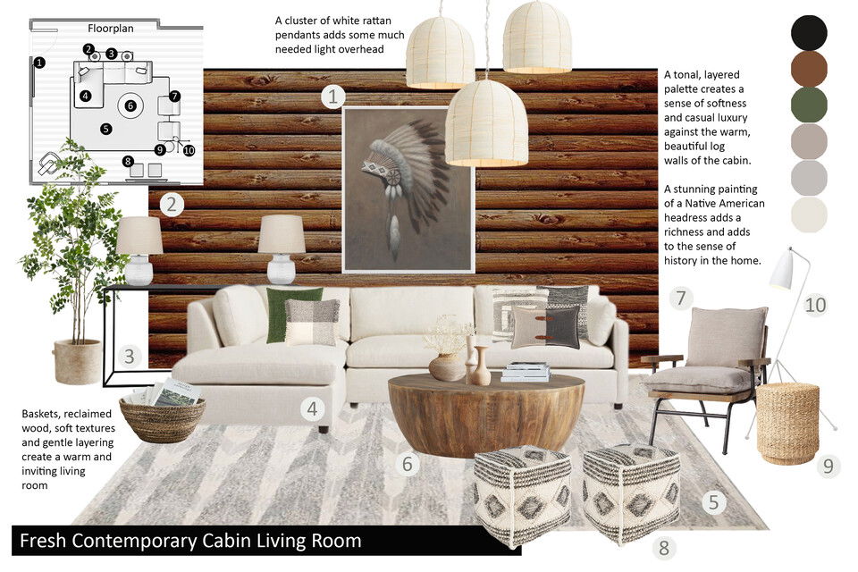 Log Cabin Modern Interior Refresh Drew F. Moodboard 1 thumb