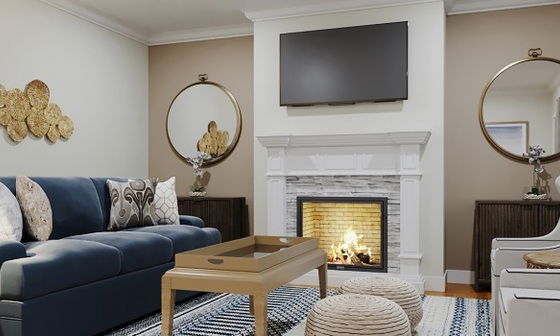 Beautiful traditional living room