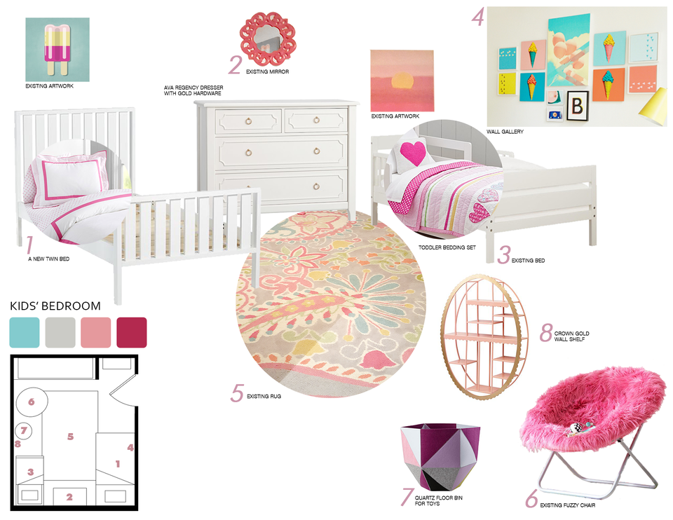 Online Designer Kids Room Interior Design Ideas