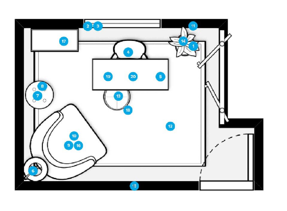 Online Designer Home/Small Office Floorplan