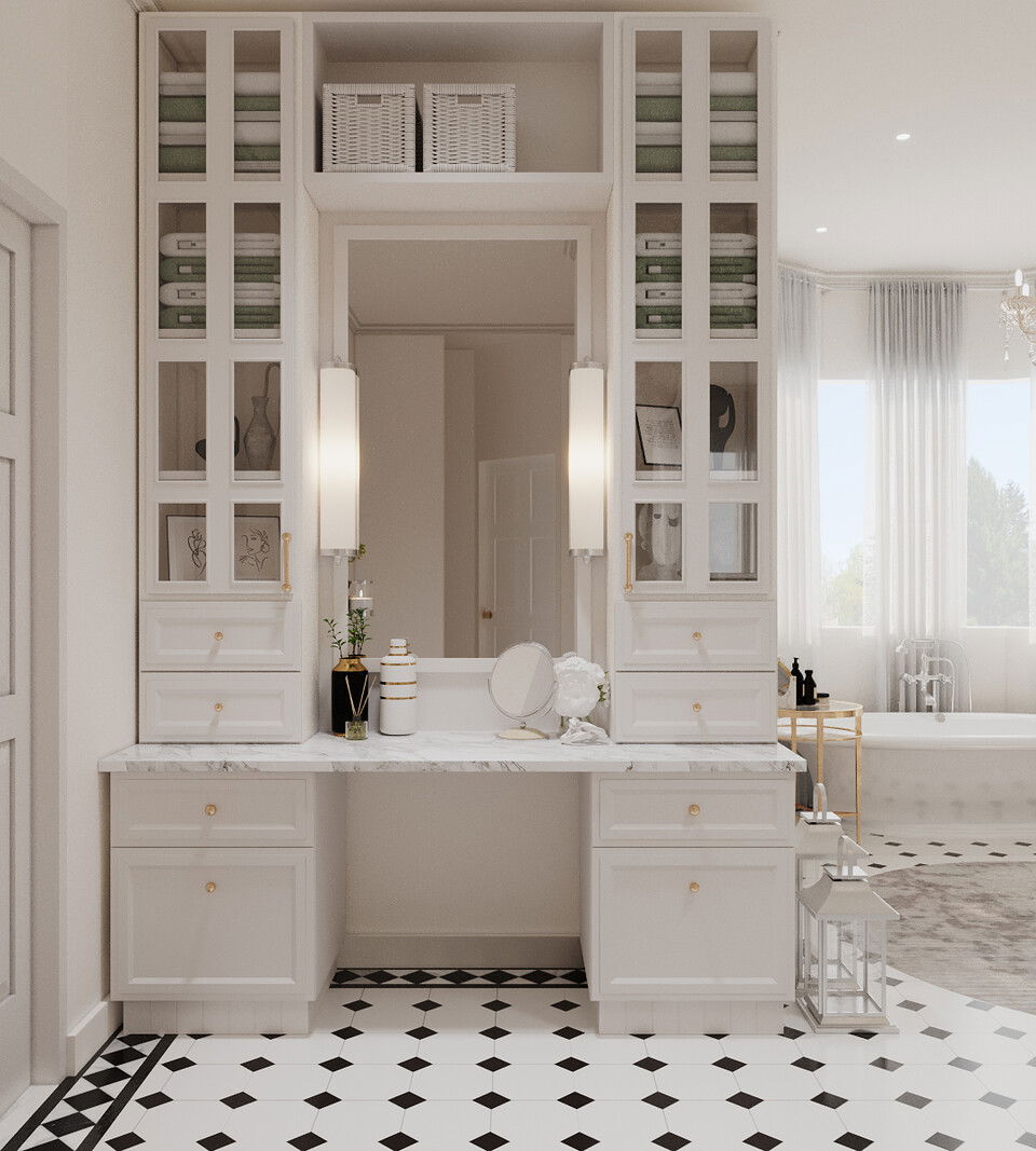 Modelo 3D de Baño por Diseñador Online 2