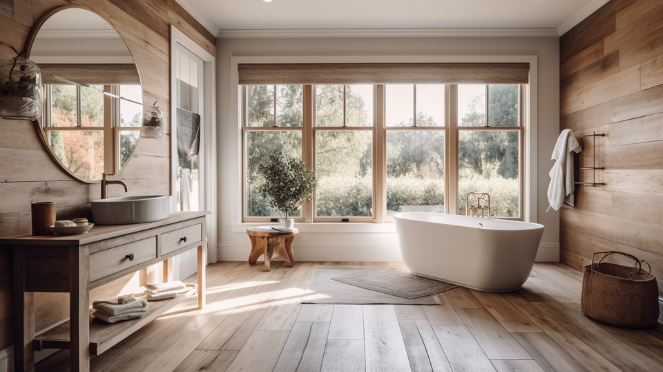 Bathroom with a Swoon-Worthy Bathtub Design 