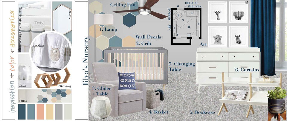 Online Designer Nursery Interior Design Ideas