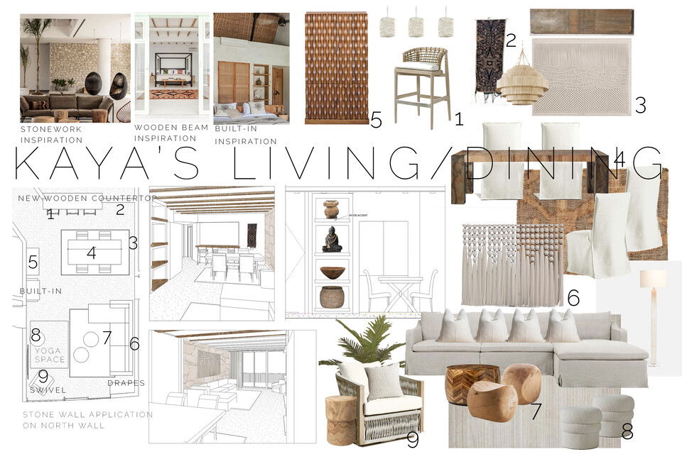 Luxurious & Relaxing Coastal Home Design Courtney B. Moodboard 2 thumb