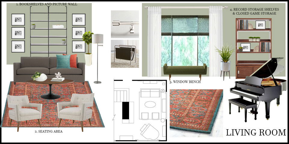 Transitional Natural-Light Living Room Decor Rachel H. Moodboard 1 thumb