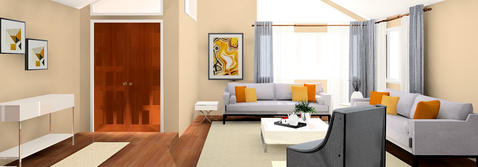 Bright and Comfortable Home Design- After Rendering