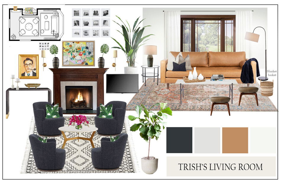Modern Fresh Home Renovation Casey H. Moodboard 2 thumb