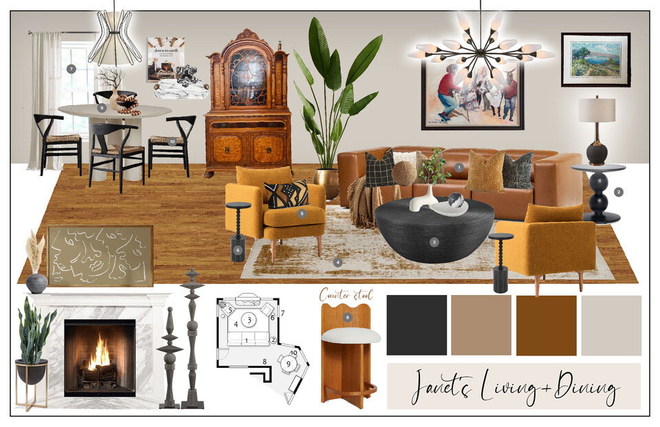 Welcoming Modern Contemporary Abode Design Casey H. Moodboard 1 thumb