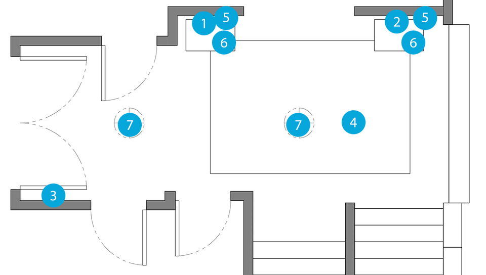 Online Designer Hallway/Entry Floorplan