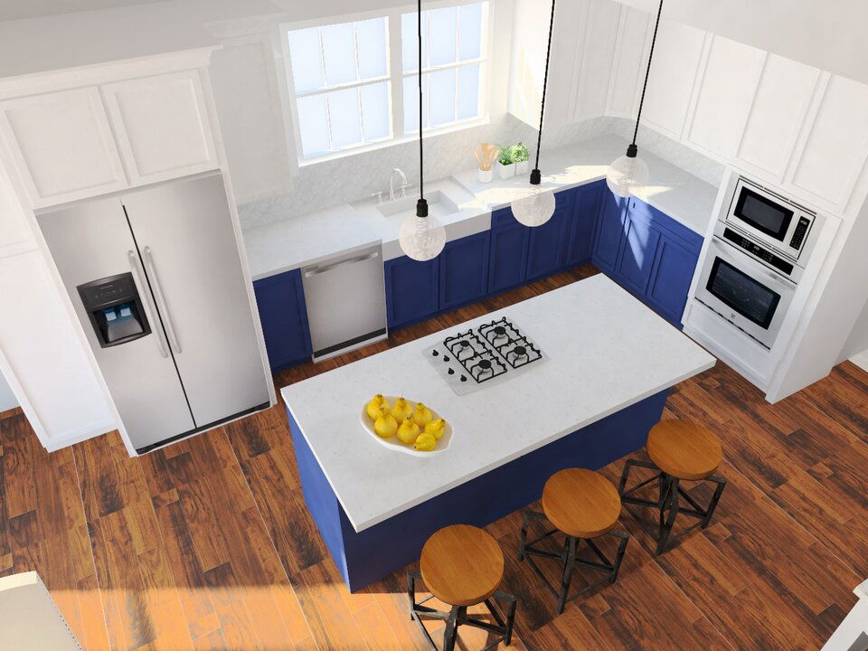 Online Designer Kitchen 3D Model 2