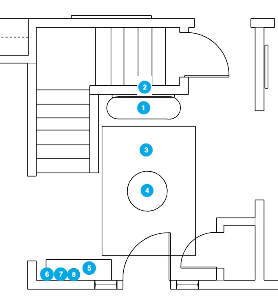 Online Designer Hallway/Entry Floorplan