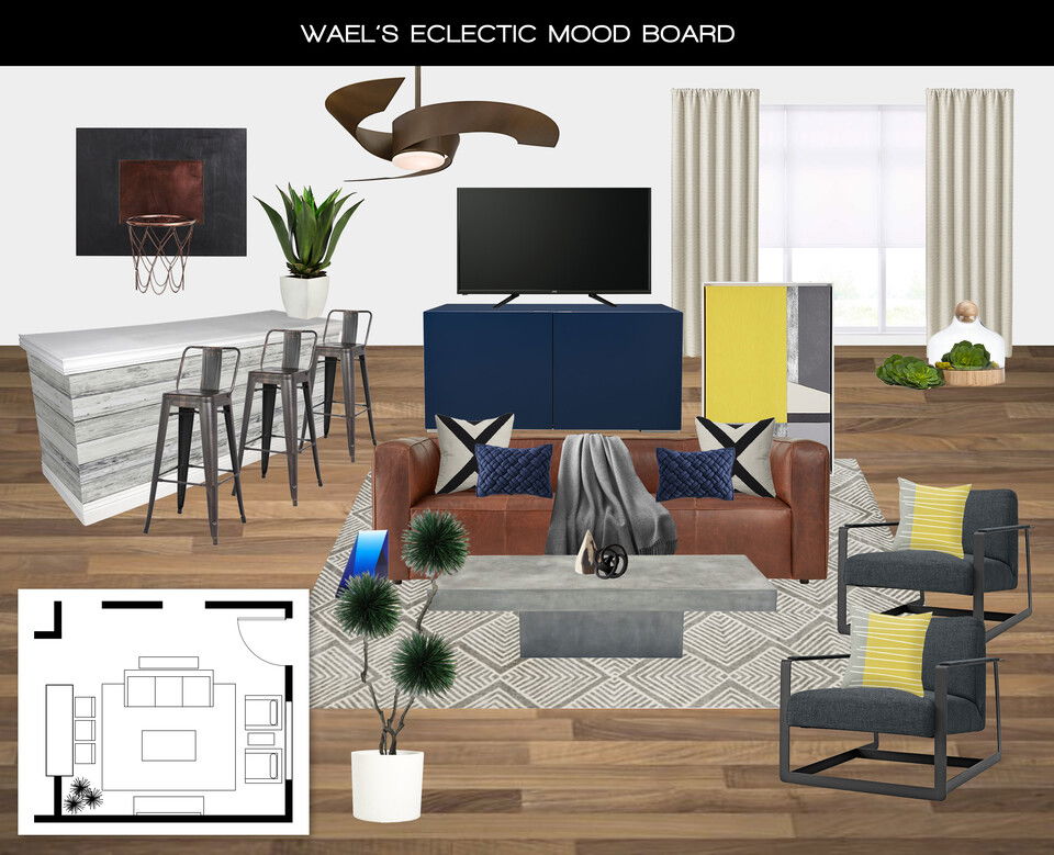 White Eclectic Living Room Luca C. Moodboard 1 thumb