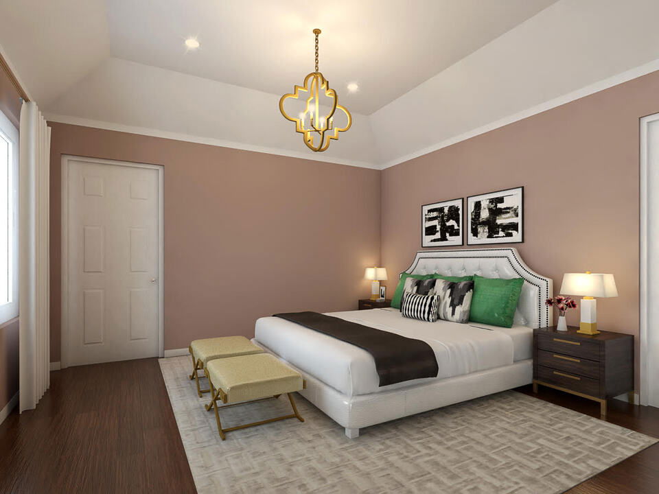 Online Designer Bedroom 3D Model 6
