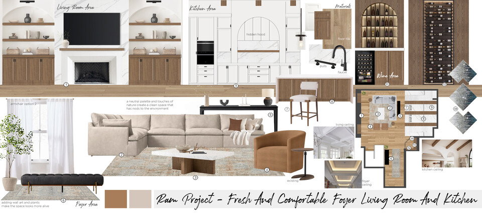 Classic Elegance Timeless Home Renovation Maya M. Moodboard 1 thumb