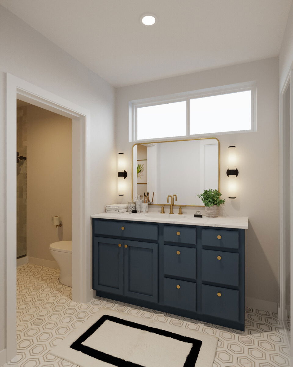 Online Designer Bathroom 3D Model 1