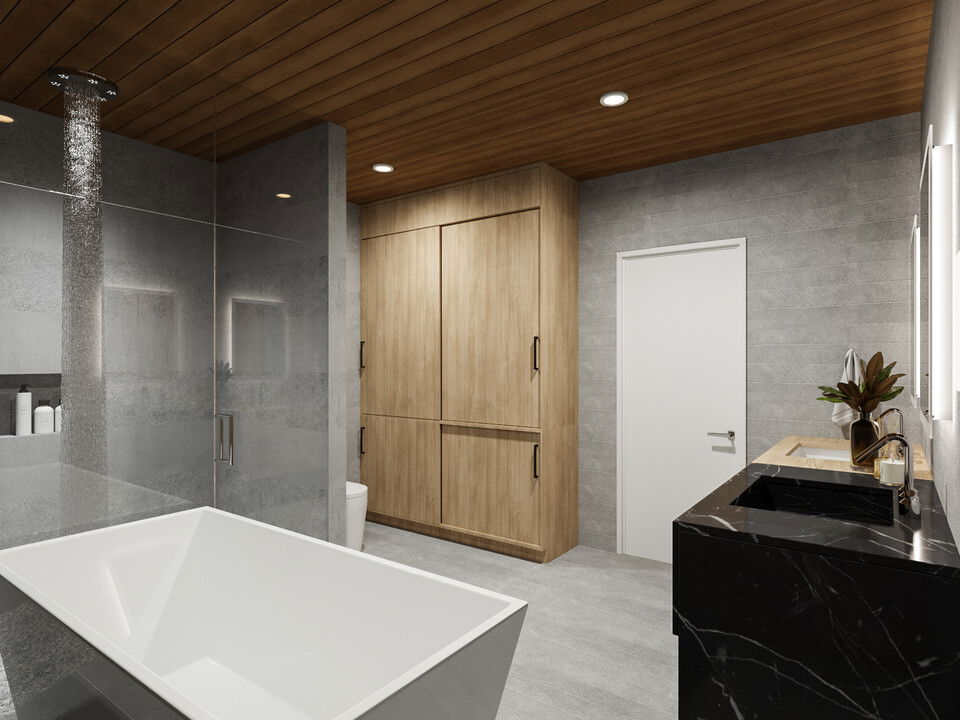 Online Designer Bathroom 3D Model 2