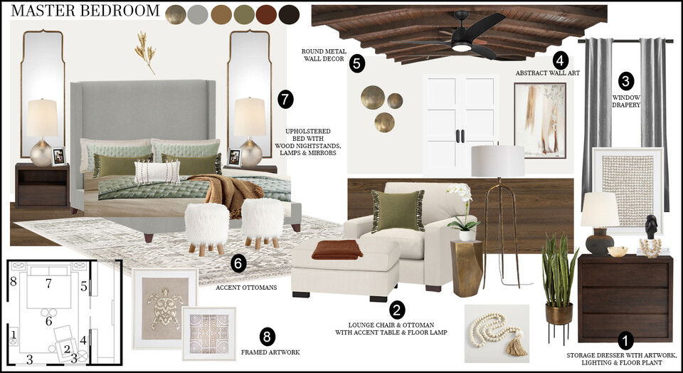 Relaxing Spanish Home Design Rachel H. Moodboard 2 thumb