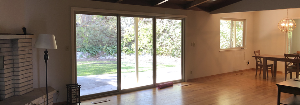 Rustic & Lux Living Room Design- Before Photo