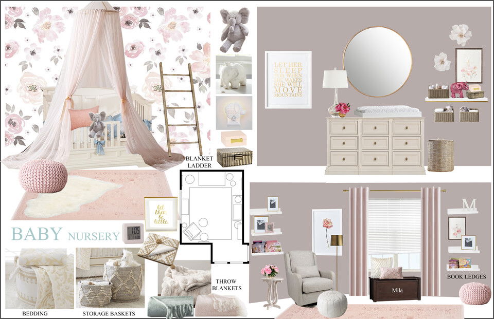 Contemporary Nursery Design  Rachel H. Moodboard 1 thumb