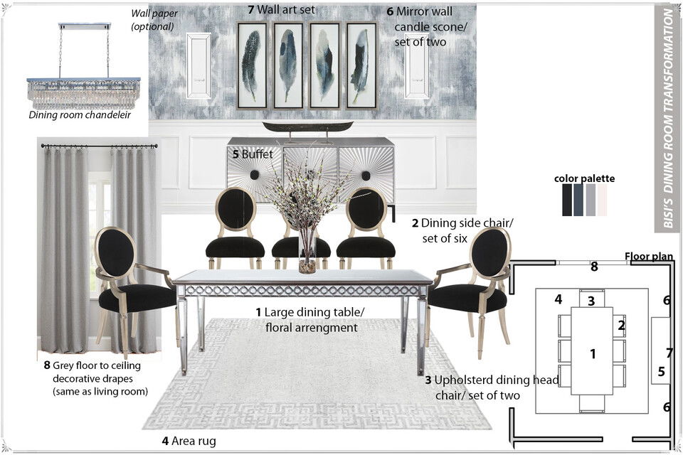 Online Designer Dining Room Interior Design Ideas