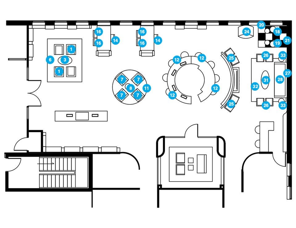 Online Designer Business/Office Floorplan