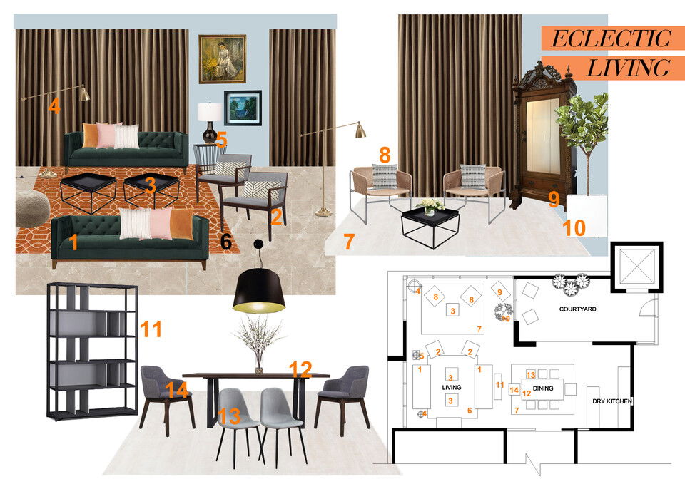 Bold Transitional Living Room Ibrahim H. Moodboard 1 thumb