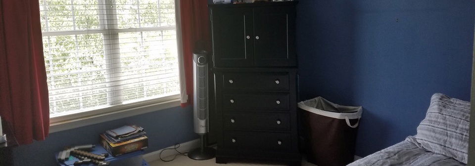 Transformación de dormitorio de adolescente - Foto de Antes