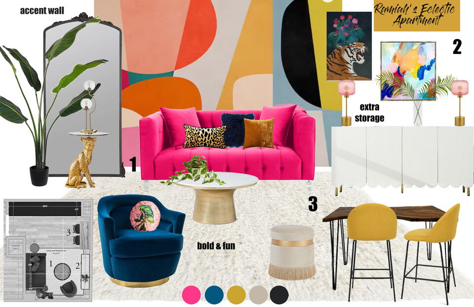 Joyful Eclectic Dopamine Decorating Sierra G. Moodboard 2 thumb