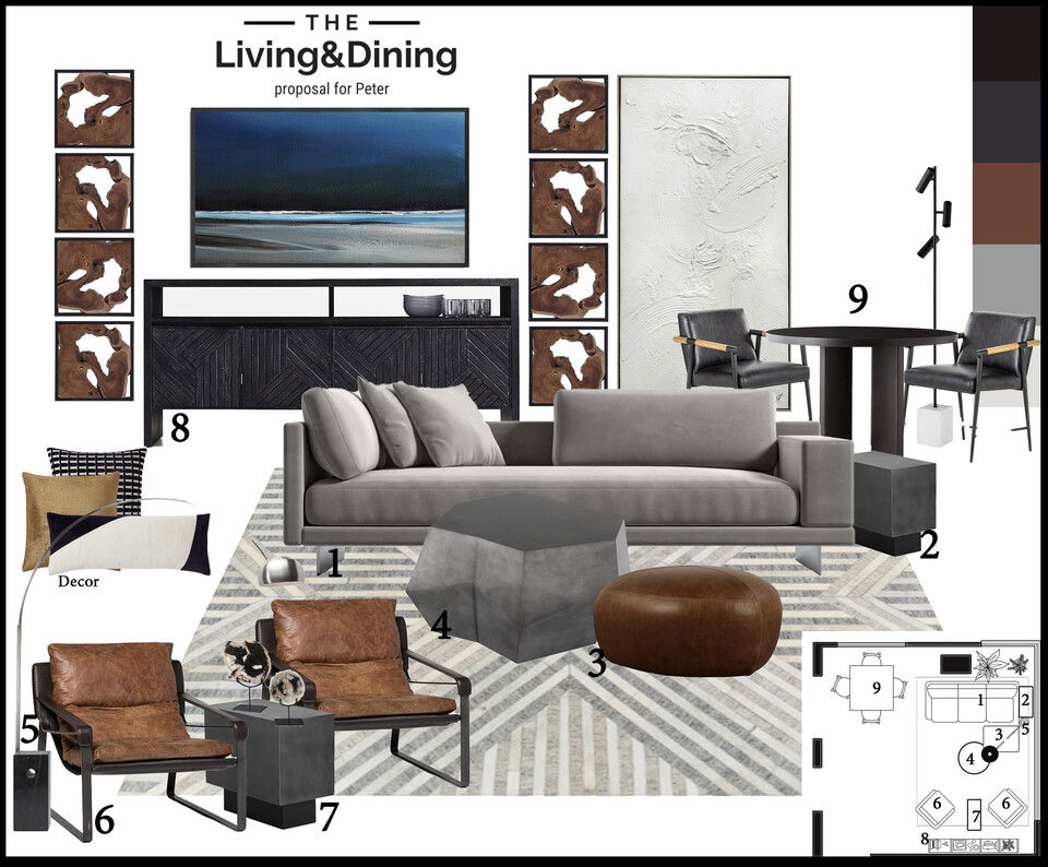 Amazing Modern Contemporary Condo Design Darya N. Moodboard 2 thumb