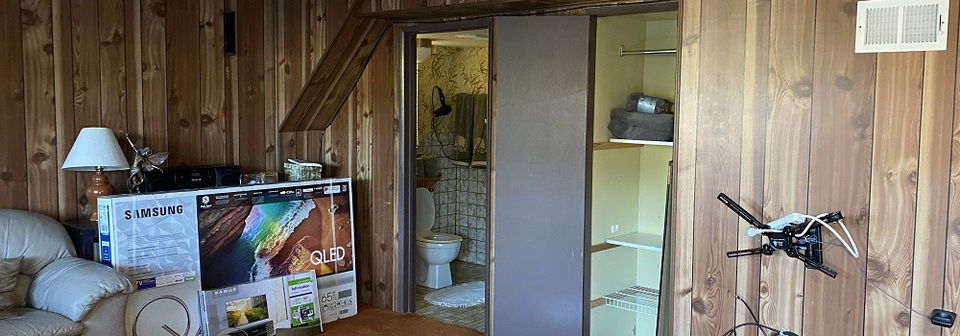 Cozy and Comfortable Basement Design- Before Photo