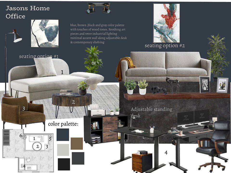 Diseño del hogar para el estudio de YouTube KaSonndra L. Moodboard 2 thumb