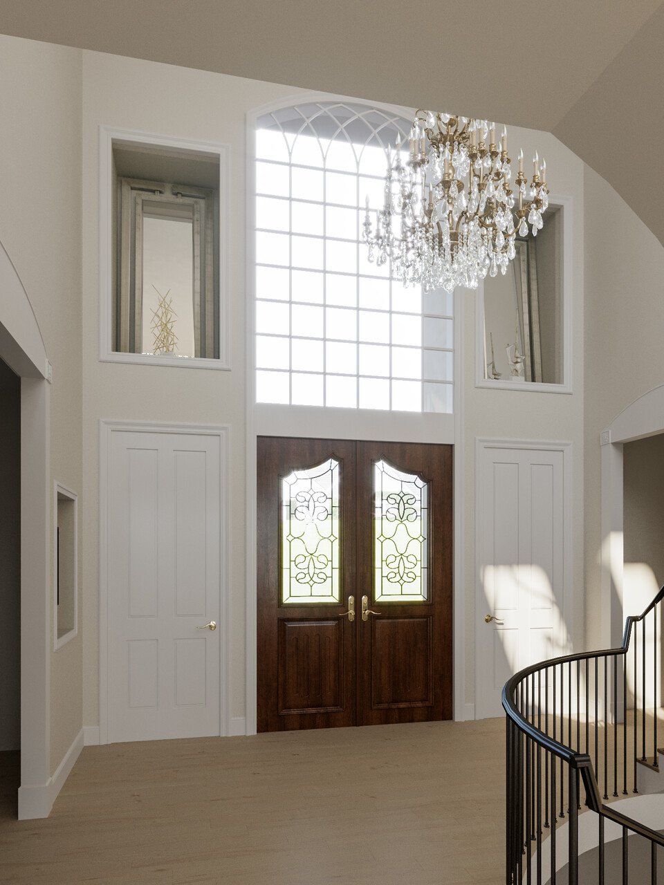 Glam Entryway Interior Design