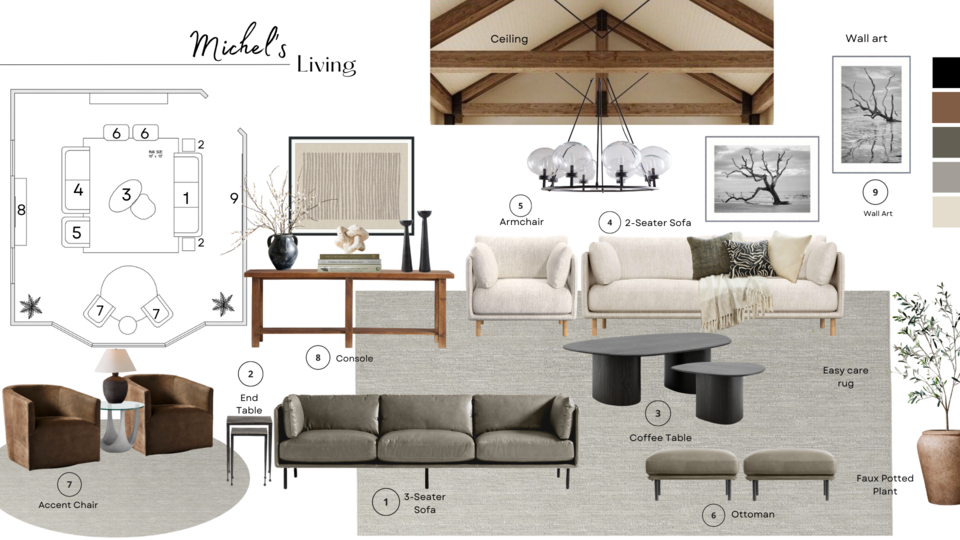 Modern, Fresh & Comfortable Home Design Nora B. Moodboard 1 thumb