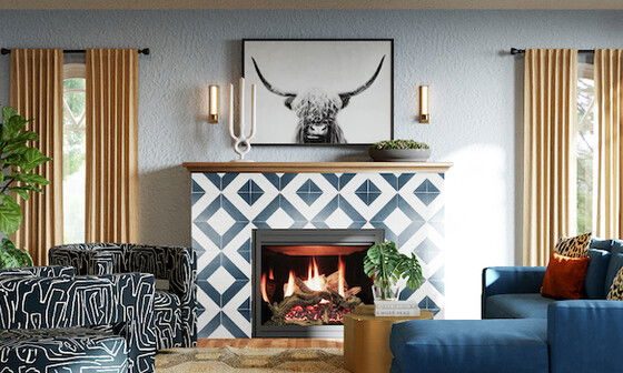 Eclectic Spanish Revival Interior Update by affordable Montecito interior designers