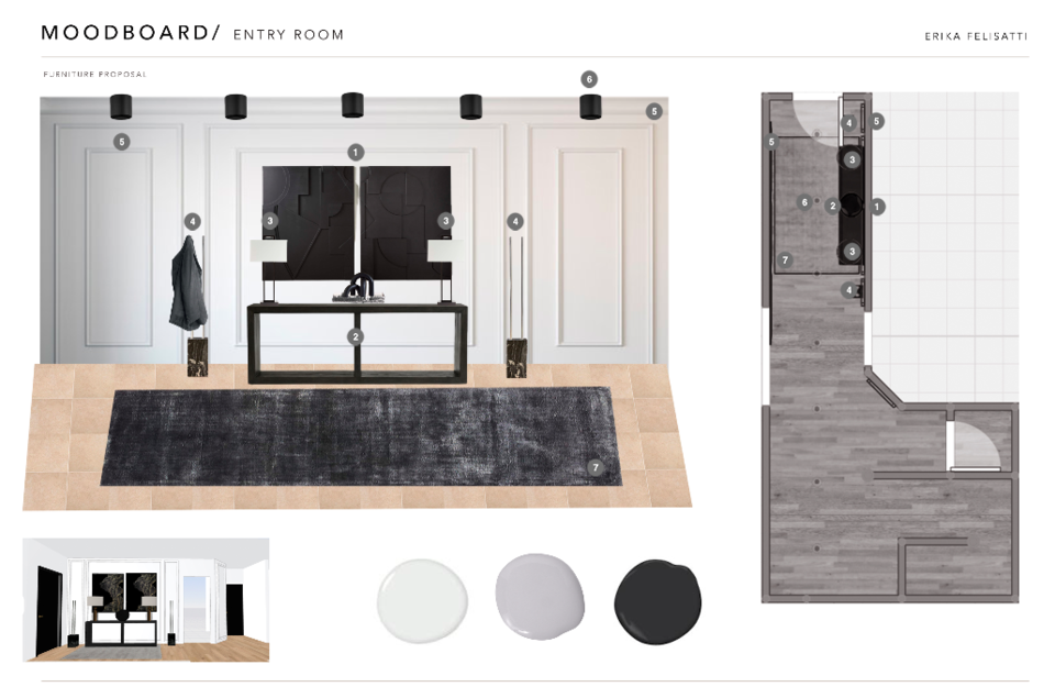 Ideas De Diseño Interior De Pasillo / Entrada De Diseñador En Línea