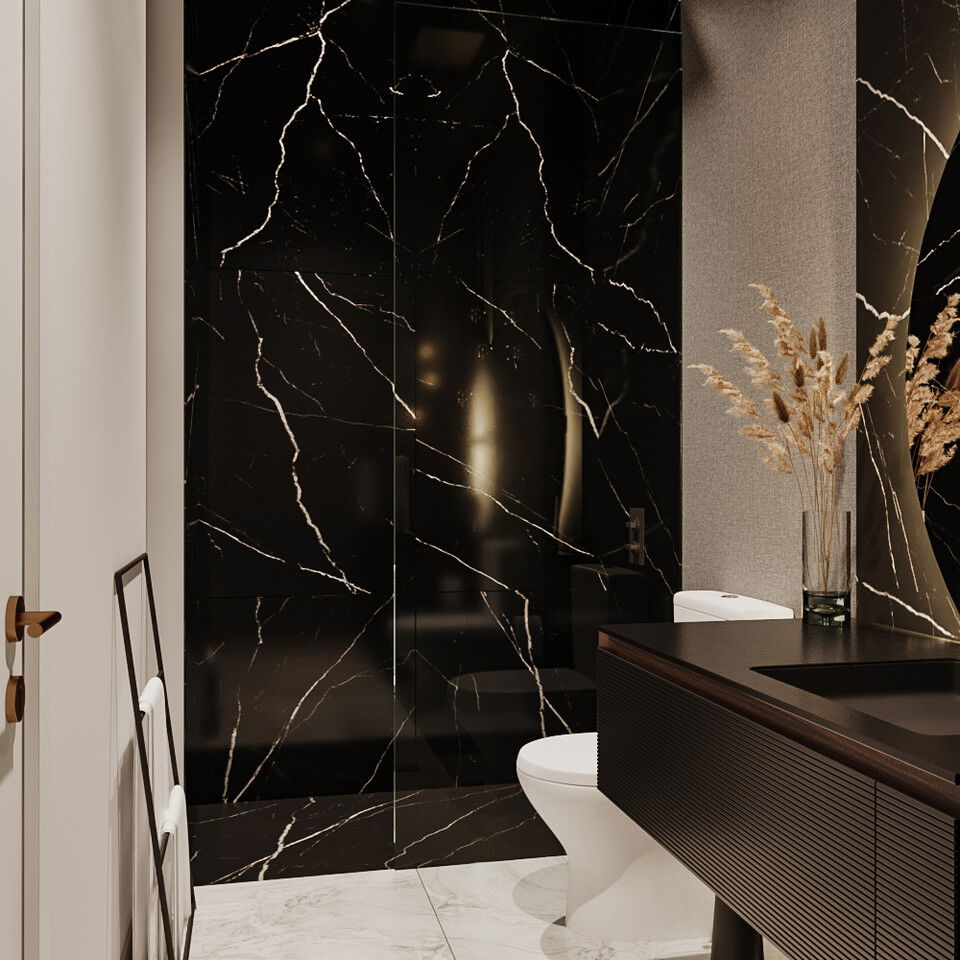 Combined Modern Luxury Bathroomn