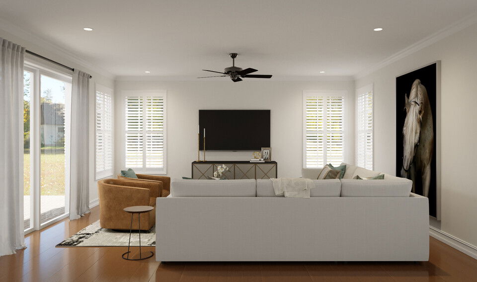 Online Designer Living Room 3D Model 3