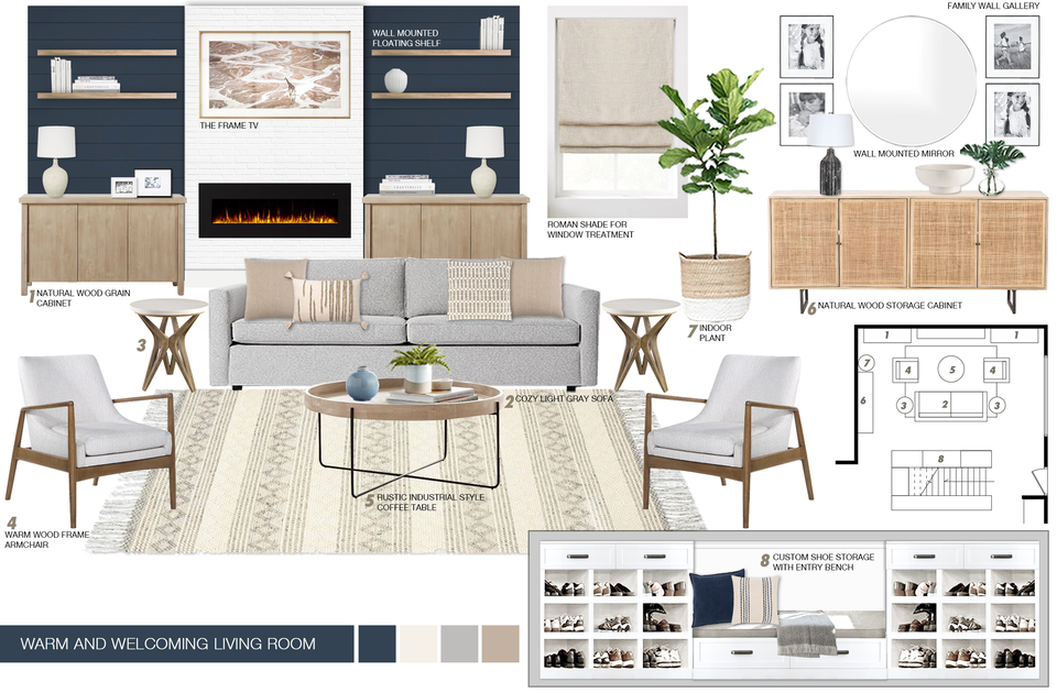 Welcoming Living Room Renovation Picharat A.  Moodboard 2 thumb