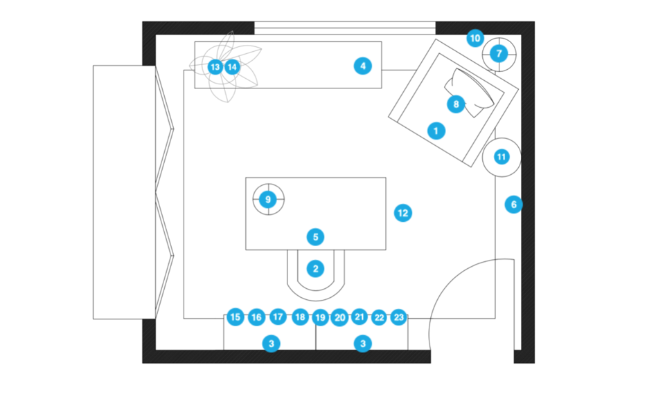 Online Designer Home/Small Office Floorplan