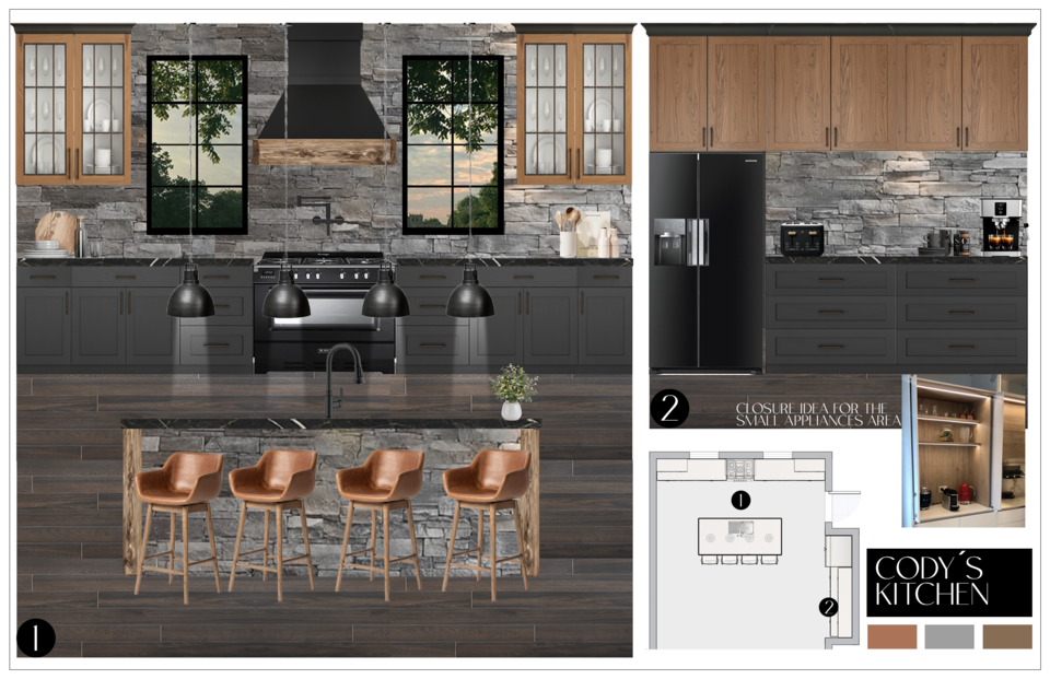 Timeless Rustic Modern Kitchen Renovation Lara D. Moodboard 2 thumb