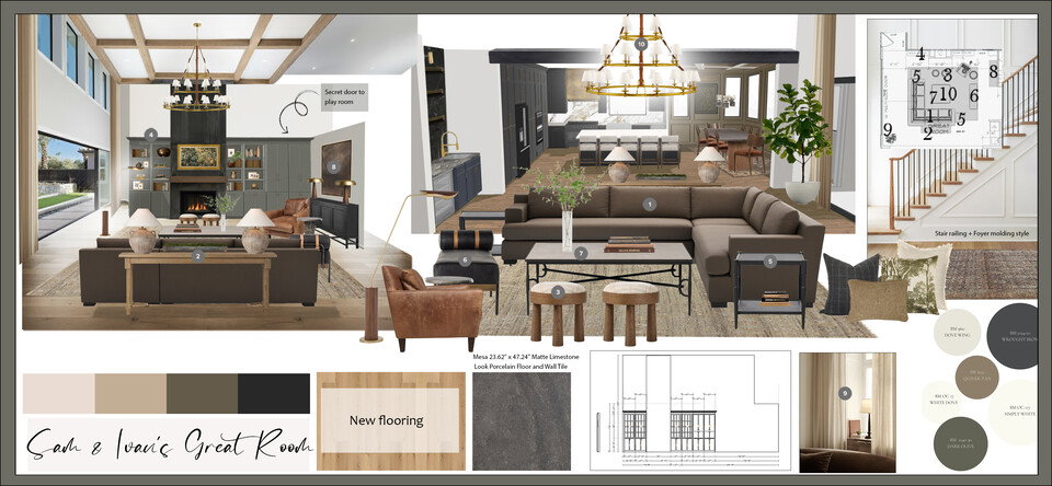 Modern Traditional Home Renovation   Casey H. Moodboard 1 thumb