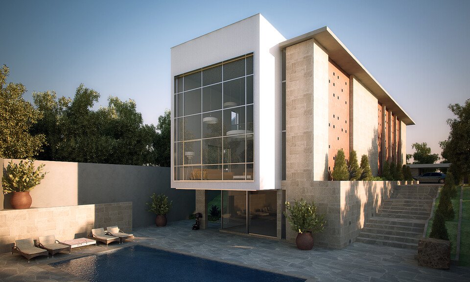 Modern Home Exterior & Patio Design