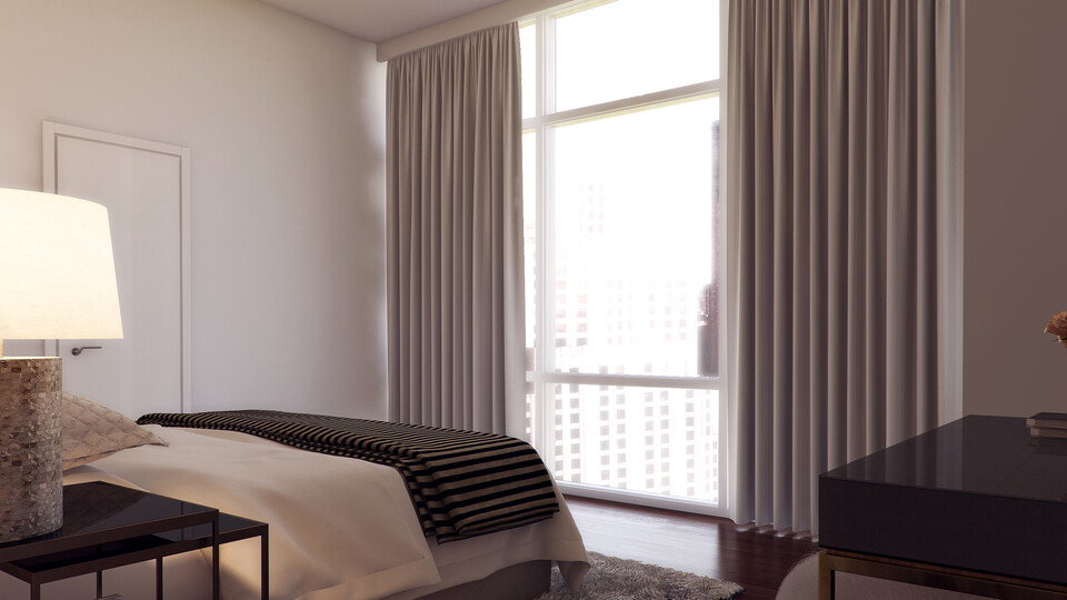 Sleek & Warm Bedroom Design Ideas