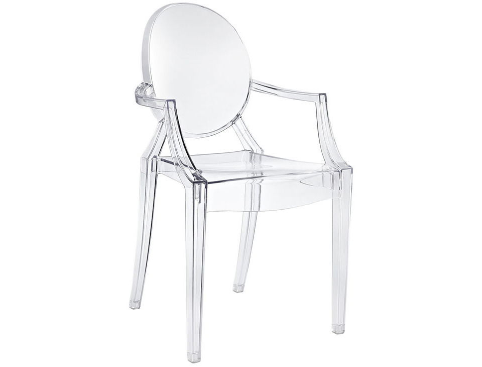 Clear Arm Chair