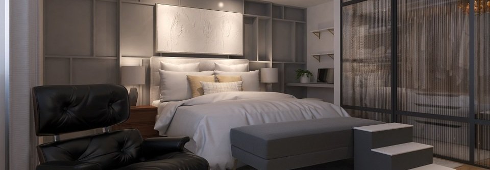 Contemporary Pet Friendly Bedroom Design-Lisa - After