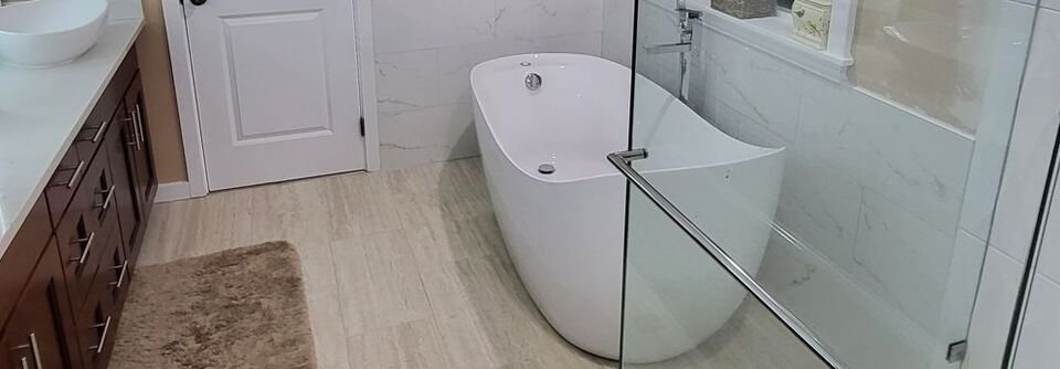 Luxurious Fresh Bathroom Design-Abey - Before