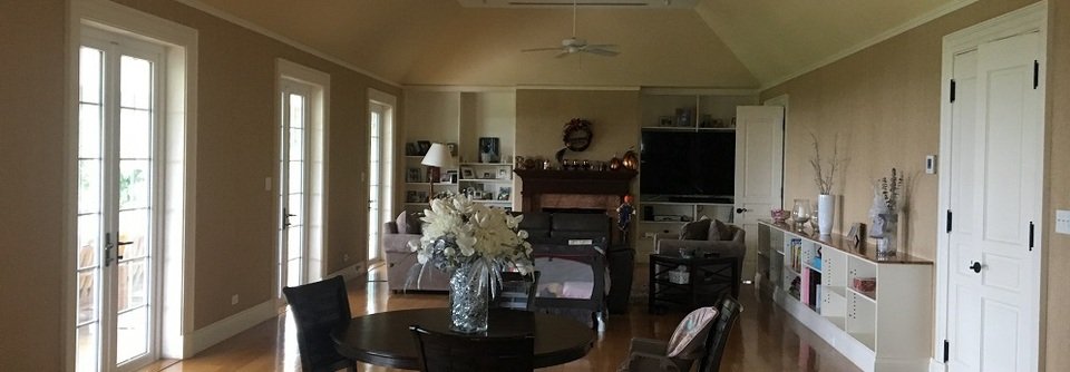 Creamy Living Room Transformation-Cindy - Before